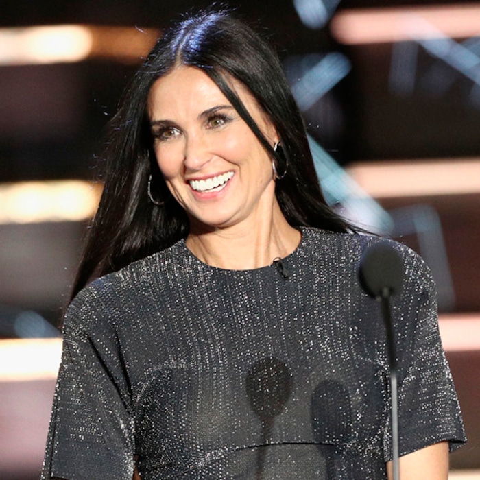 demi moore is a surprise guest at bruce willis comedy central roast